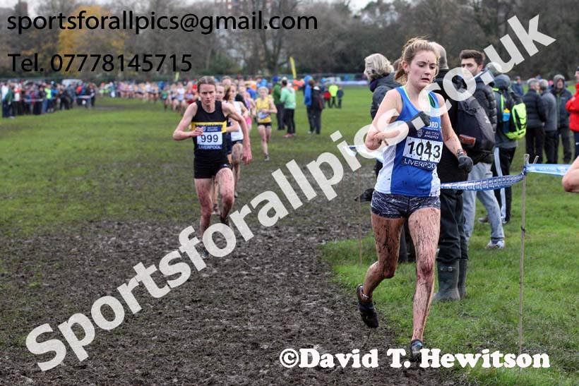 Senior Women and under-23 Womens 2017 British Athletics Liverpool Cross Challenge, Sefton Park, Liverpool. Photo:  David T. Hewitson/Sports for All Pics